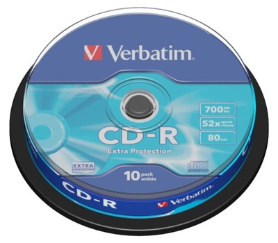 Płyta CD Verbatim CD-R 700 MB 10 szt.