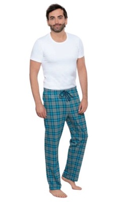Spodnie piżamowe męskie Wadima 204128 XL niebieski