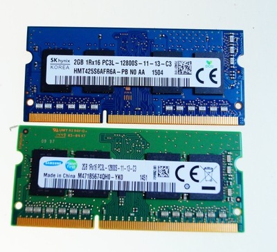 ORG PAMIĘĆ RAM DDR3 2GB PC3L-12800S 1333MHz 100%OK