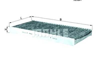 ФИЛЬТР САЛОНА САЛОНА KNECHT 46844822 51805219 905 LAK117/MAH