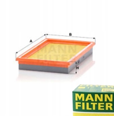 FILTRO AIRE MANN-FILTER PARA INFINITI G 35  