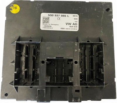 Модуль комфорту vw 5q0937086l f005v01017 фото №1