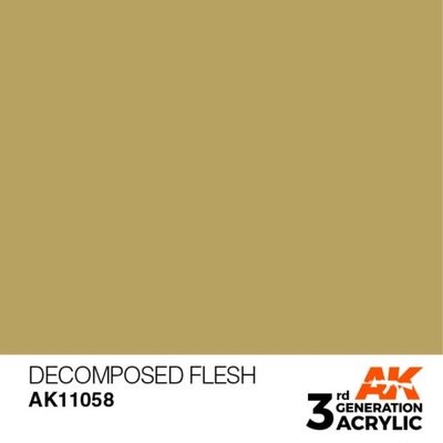 AK INTERACTIVE 11058 Farba akrylowa Decomposed Flesh 17ml