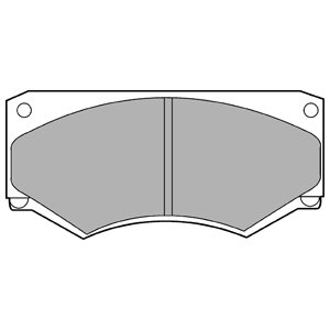 ZAPATAS DE FRENADO DELPHI LP180  