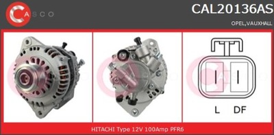 ГЕНЕРАТОР 12V 100A INA