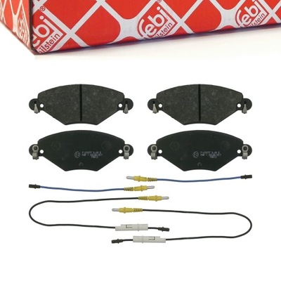 Febi bilstein 16417 набор тормозных колодок тормозных, тормоза дисковые фото №1