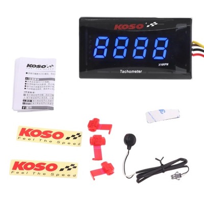 KOSO МІНІ TACHOMETER RPM METER DIGITAL SQUARE