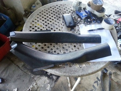 Nissan primera p12 - защита порог правый левый задняя фото №1