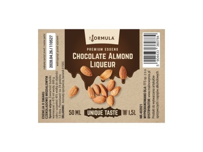 Esencja Chocolate Almond Liqueur 50ML na 1,5L