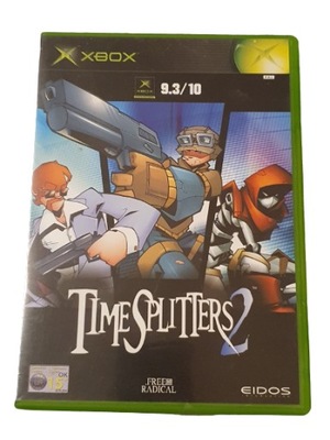 XBOX TIMESPLITTERS TIME SPLITTERS 2 X BOX CLASSIC