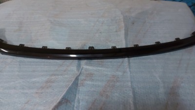 Накладка спойлер бампера перед toyota chr c-hr 19 фото №1