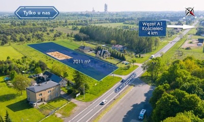 Magazyny i hale, Rudniki, 550 m²