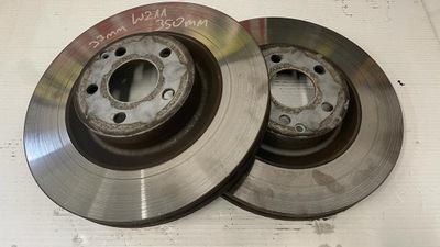 Mercedes e w211 гальмівні диски гальмівні перед 350mm фото №1