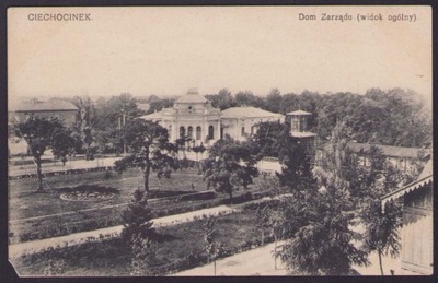 Ciechocinek - Dom Zarządu, obieg 1915 rok