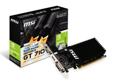 Karta graficzna MSI GeForce GT 710 2GB 2 GB