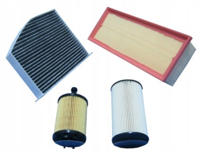 Audi a3 8p ii 2.0 tdi 140km bkd/bmm фільтри набір фото №1