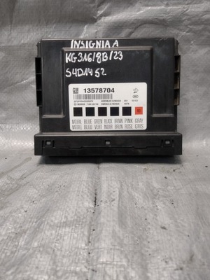 Модуль комфорту opel insignia a 13578704 фото №1