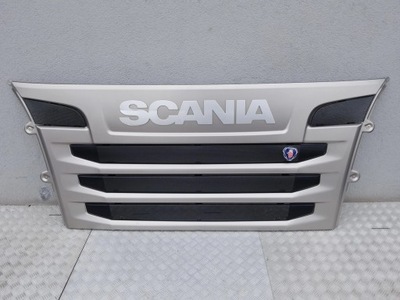 Решётка радиатора средняя scania r новый typ фото №1