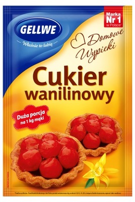 Gellwe Cukier wanilinowy 15 g