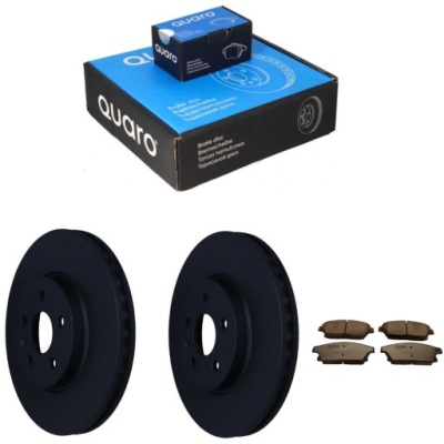 Тормозные диски + тормозные колодки керамические перед do chevrolet trax opel mokka x 2012- фото №1