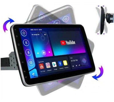 RADIO SAMOCHODOWE 1 DIN ANDROID KAMERA OBROTOWE