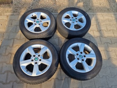 KOŁA ALU SKODA 1Z0 16'' 5X112 ET50 215/55/16