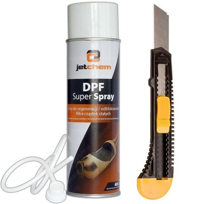 Jetchem DPF SUPER SPRAY czyści,odblokowuje DPF/FAP