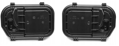 Audi a6 c6 rs6 allroad 2004-2011 кришки заглушки лампи фара комплект фото №1