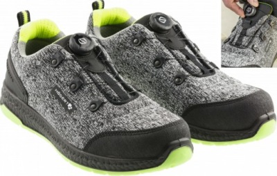 LEKKIE SPORTOWE BUTY ROBOCZE BOA ALUMINIOWY NOSEK ADIDASY ODDYCHAJĄCE r. 43