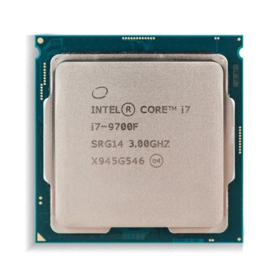 Procesor i7-9700F 3 GHz 8 rdzeni 14 nm LGA1151