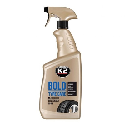 K2 BOLD SPRAY DO NABŁYSZCZANIA KONSERWACJI OPON