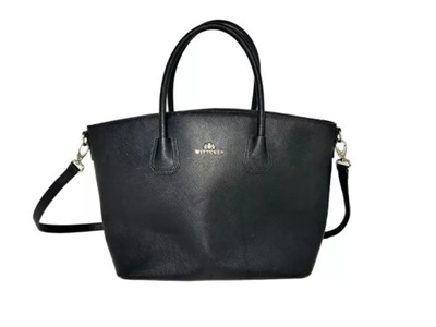 TOREBKA WITTCHEN SKÓRZANA CZARNA