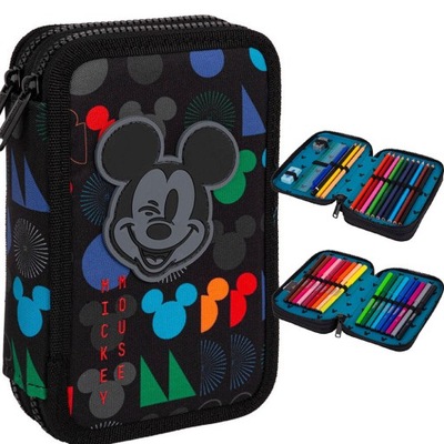 Coolpack Jumper 2 Disney Piórnik podwójny z wyposażeniem Mickey Myszka Miki