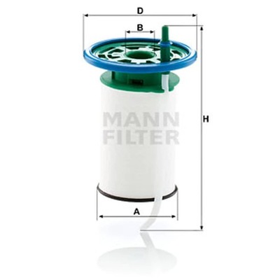 ФИЛЬТР ТОПЛИВА MANN-FILTER PU 7015 фото