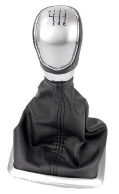 Ручка переключения передач с чехол ford focus mk2 6b фото №1