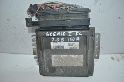 Бортовой компьютер двигателя renault scenic 1 рестайлинг  8200214973 фото №1