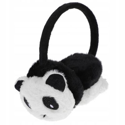 Panda Nauszniki Damskie opaski na głowę Fuzzy Women