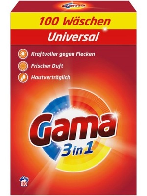 Gama (Vizir) 100p/ 6kg proszek [D,F]