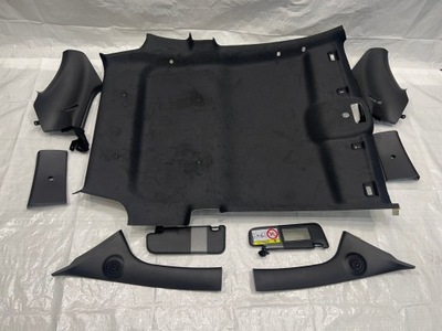 Fiat 500 abarth потолок чёрный середина стойки фото №1