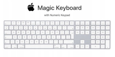 Klawiatura APPLE Magic Keyboard z Touch ID i polem numerycznym QWERTY