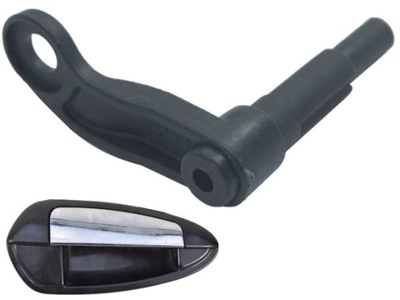 Ручка внутрішня штифт передня права fiat linea фото №1