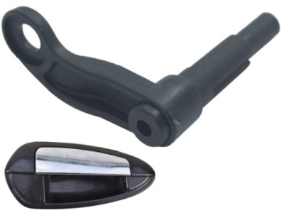 Ручка внутренняя штифт перед правая fiat linea 06- фото №1