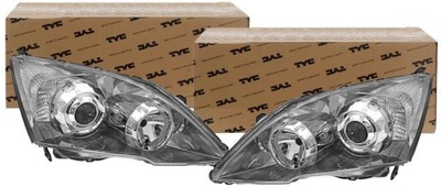 TYC REJILLAS FAROS PARTE DELANTERA JUEGO HONDA CR-V 3 06-  