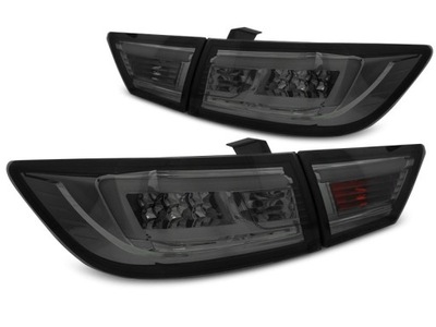 Лампы задняя renault clio iv led bar black светодиодный фото №1
