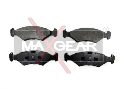 ZAPATAS DE FRENADO KIA P. SHUMA/SEPHIA -01 19-0627 MAXGEAR MAXGEAR 19-0627  