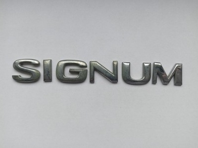 INSIGNIA LOGOTIPO EMBLEMA INSCRIPCIÓN LITERY PARTE TRASERA OPEL SIGNUM  