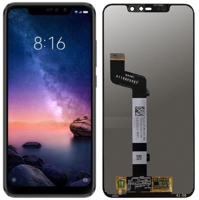 Wyświetlacz LCD do Xiaomi Redmi Note 6 Pro czarny