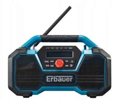 Radio budowlane Erbauer bluetooth