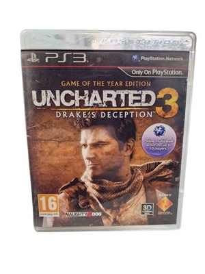 PS3 UNCHARTED 3 DRAKE'S DECEPTION GOTY PS3 8190