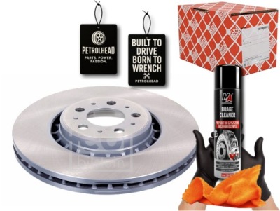 Тормозные диски тормозные 2szt. перед volvo xc90 i 2.4d-4.4 06 #petrolhead pro+ kit2 фото №1